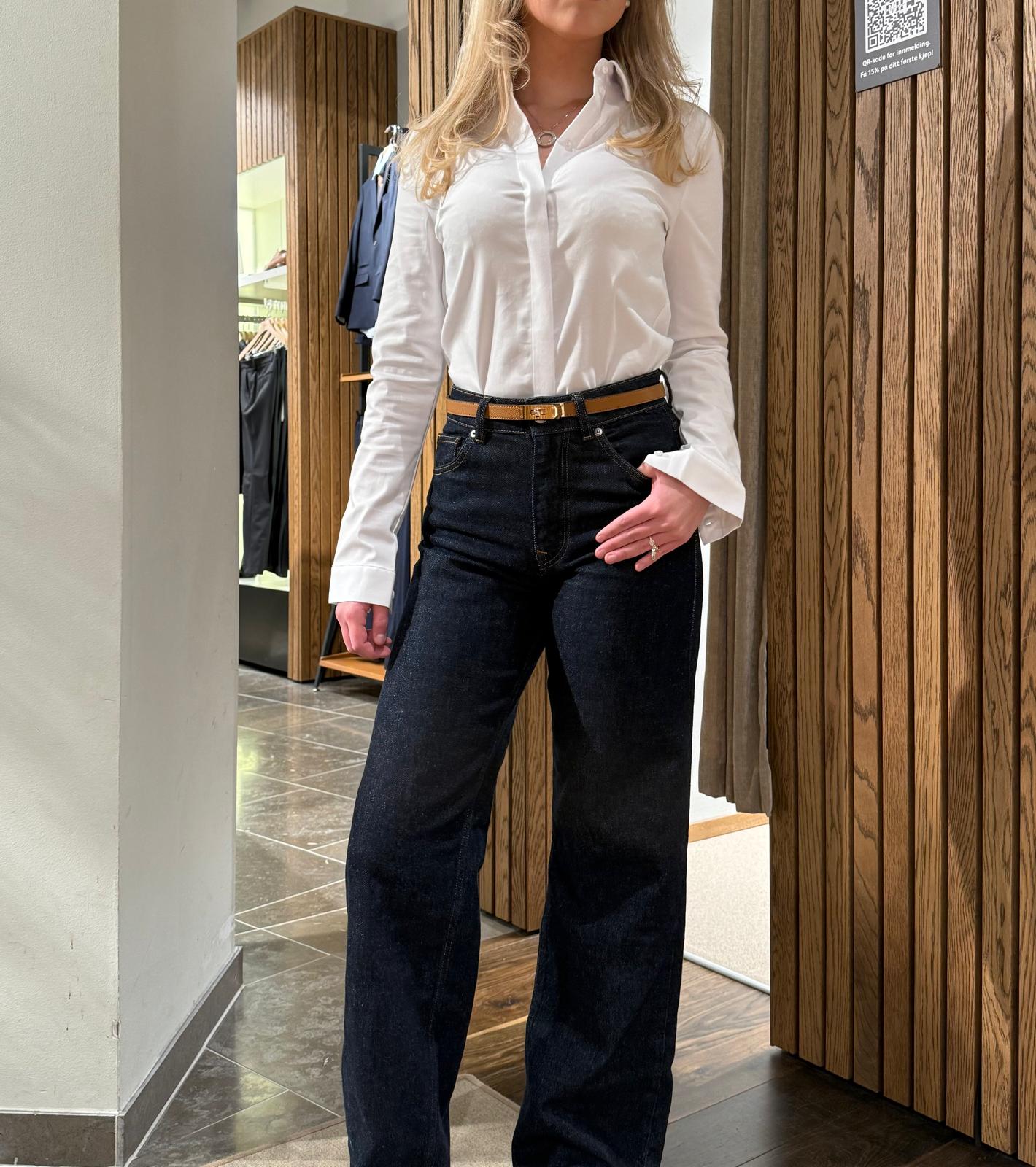 Skinnbelte Santi - Brun